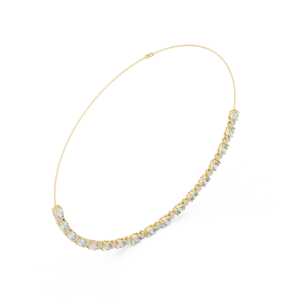 Radiant Harmony Diamond Necklace 