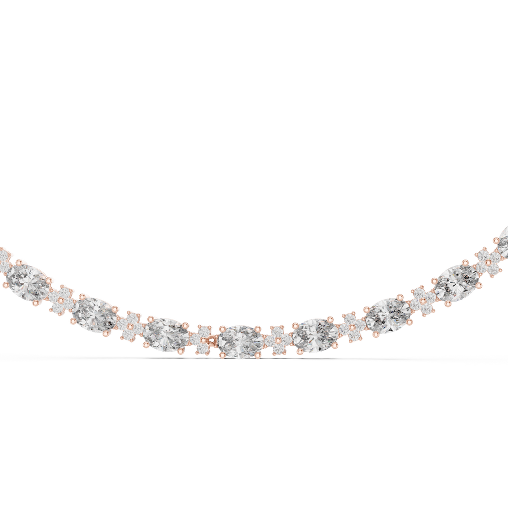 Radiant Harmony Diamond Necklace 