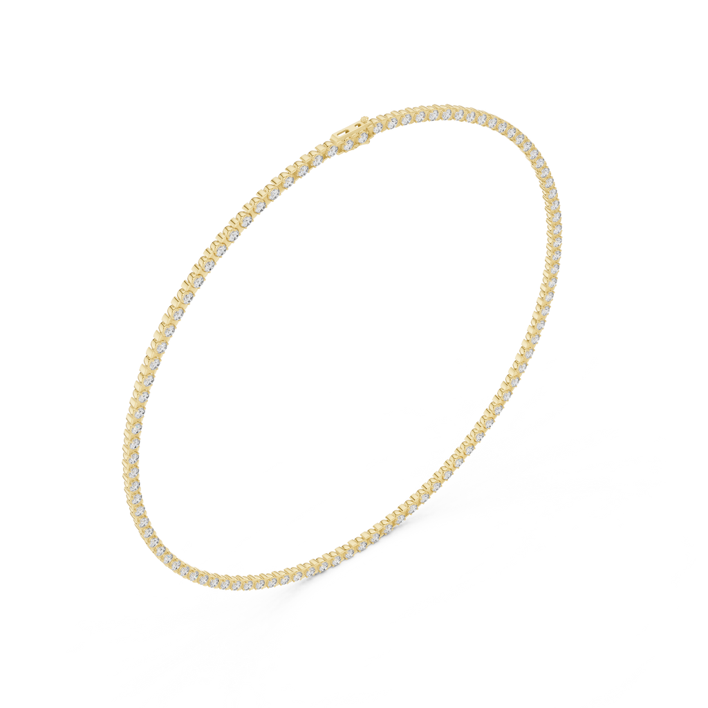 Pure Radiance Diamond Tennis Necklace 