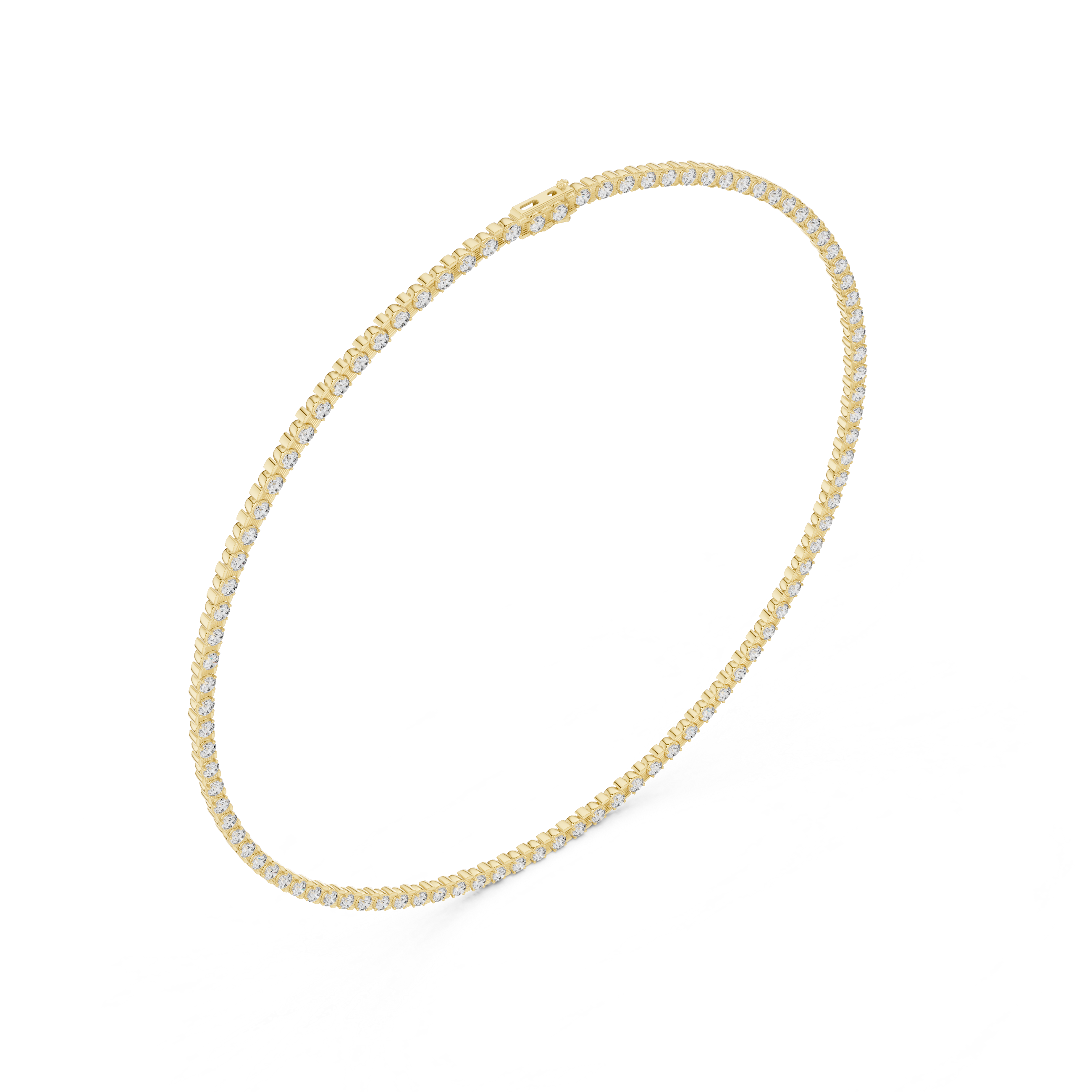 Pure Radiance Diamond Tennis Necklace 