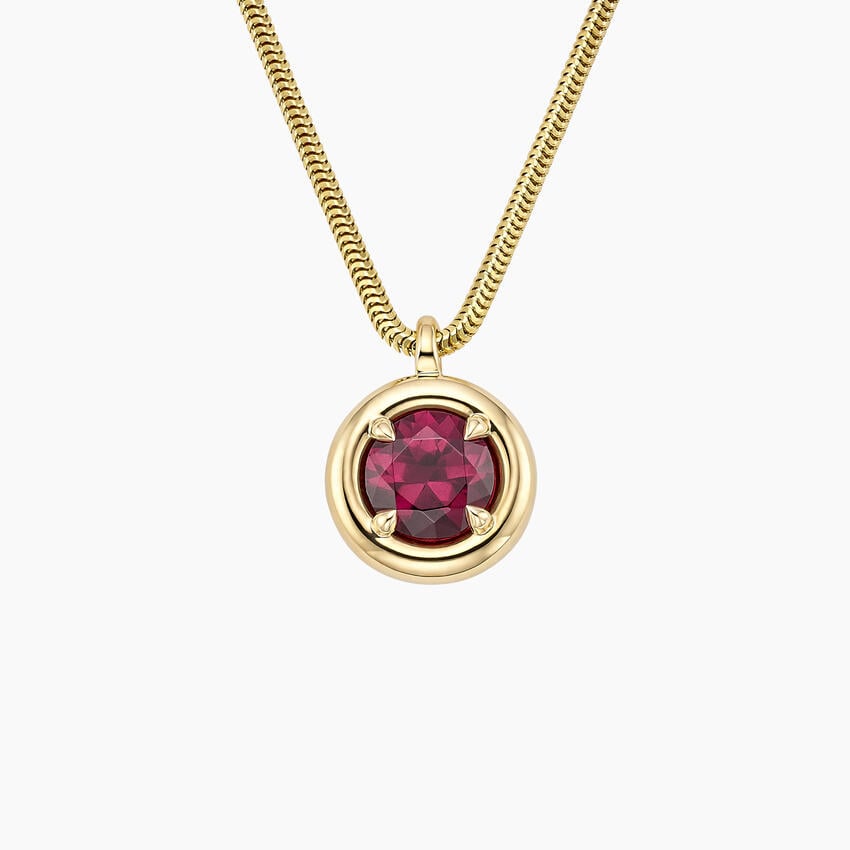 Venfora Classic Solitaire Diamond Pendant in 18K Gold venfora