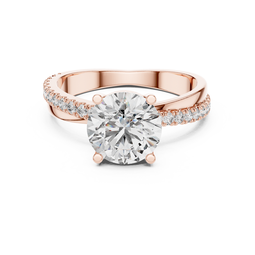 Round Brilliant Cut Solitaire Diamond Ring My Store