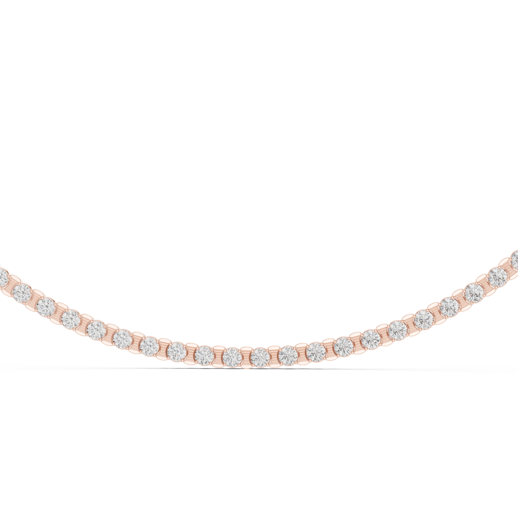 Pure Radiance Diamond Tennis Necklace 