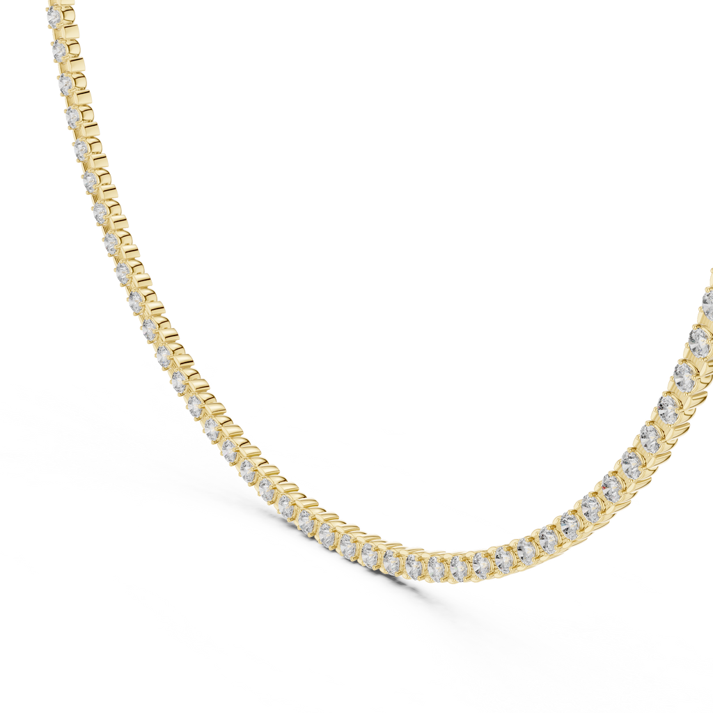 Pure Radiance Diamond Tennis Necklace 