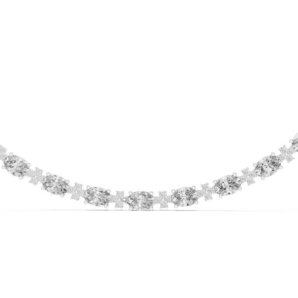 Radiant Harmony Diamond Necklace 