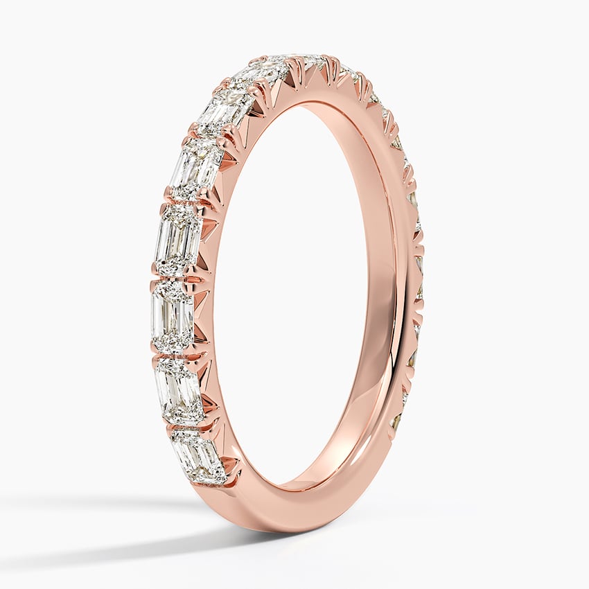 Emerald-Cut Diamond Eternity Band 