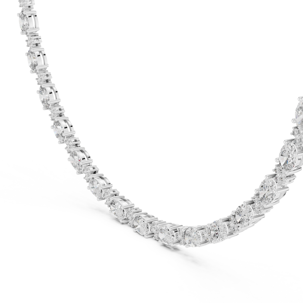 Radiant Harmony Diamond Necklace 