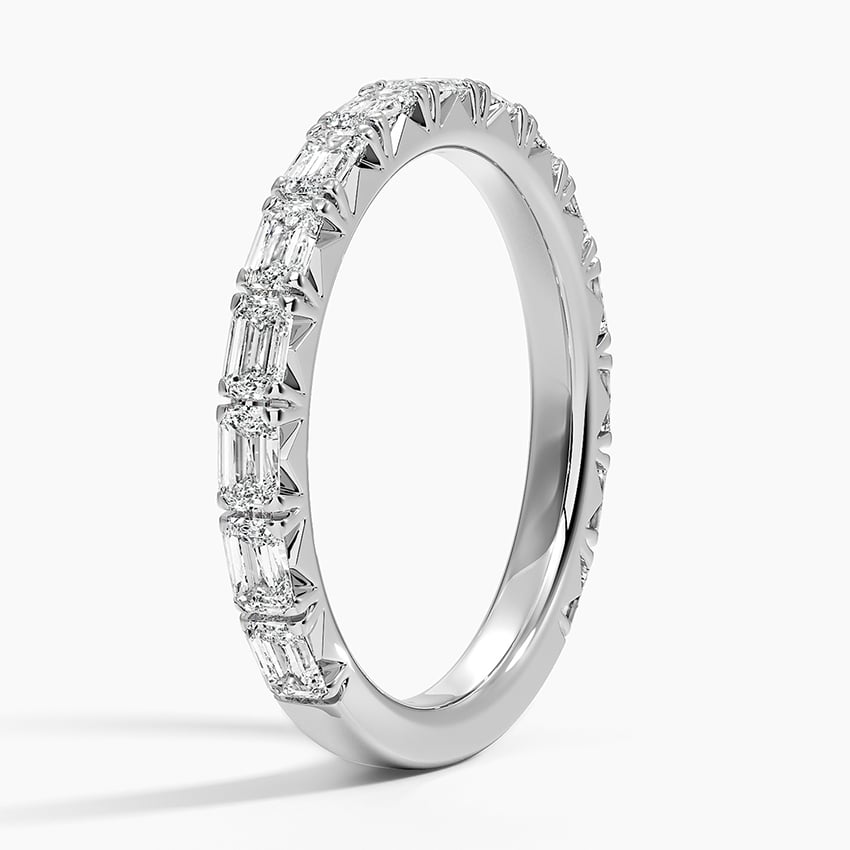 Emerald-Cut Diamond Eternity Band 