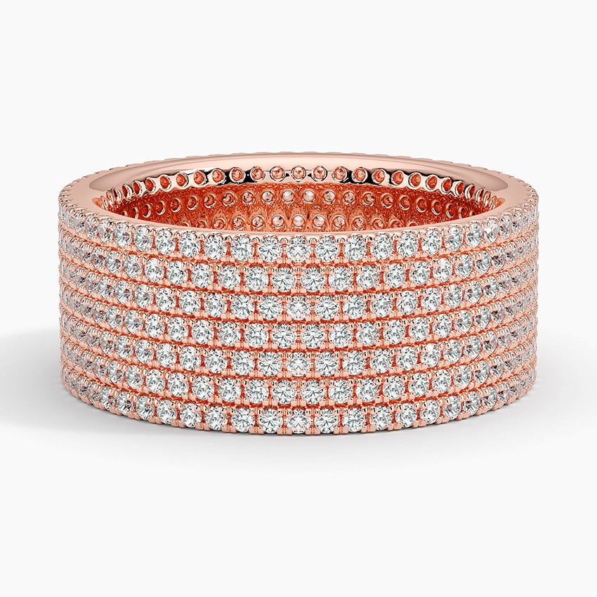 Infinite Sparkle Multi-Row Diamond Band 