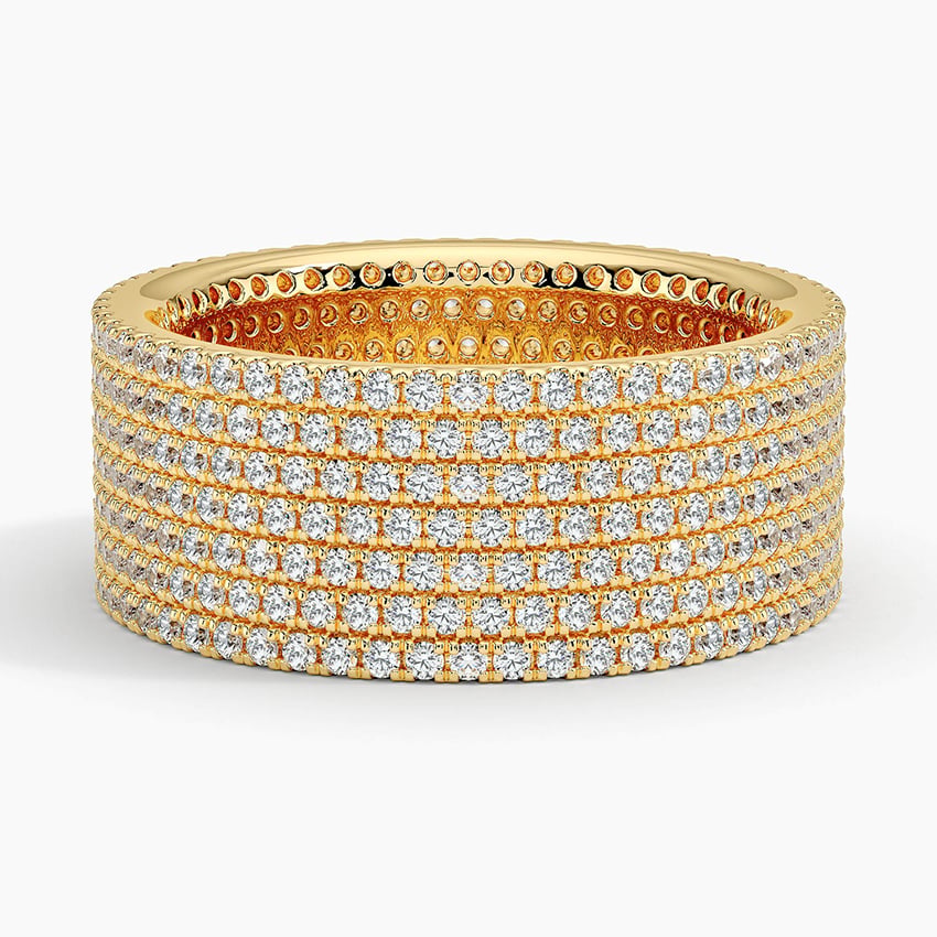 Infinite Sparkle Multi-Row Diamond Band 